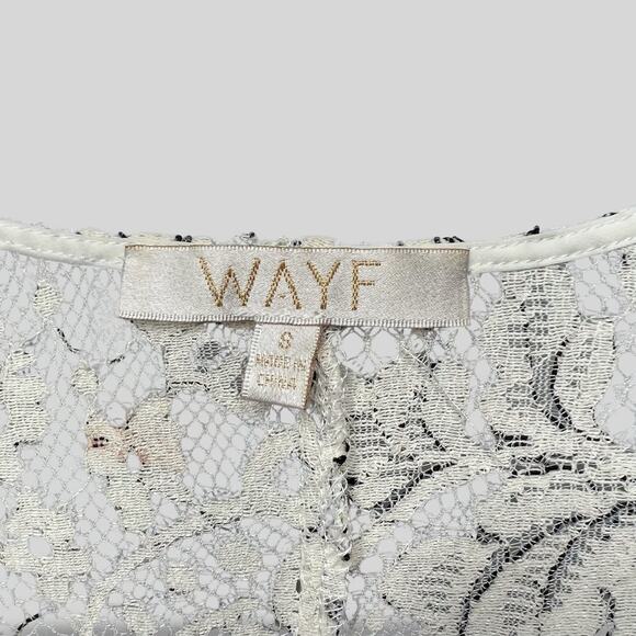 WAYF Long Sleeve Lace Dress - Picture 3 of 5